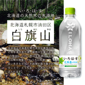 【２ヶ月定期便】い・ろ・は・す 北海道の天然水 540mlPET×48本｜コカ・コーラ 飲料 ドリンク 飲み物 水 北海道 札幌市