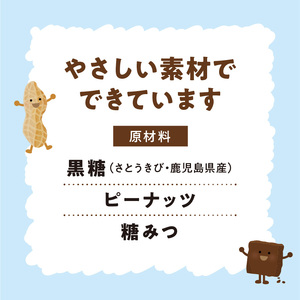 おいしすぎる 「 黒糖 ピーナッツ 」 10袋 セット C003-017 菓子 お菓子 落花生