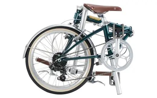 【 British Green 】 DAHON フォールディングバイク Boardwalk D7 20インチ 自転車 折りたたみ自転車 折りたたみ コンパクト 通勤 通学 日常使い サイクリング 収納