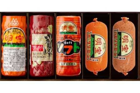 ハム 明宝ハム3種類 ソーセージ2種類