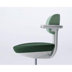 Mpb3_コクヨチェアー　パロ(オパールグリーン・ベージュ）カーペット用（Wキャスター）　／在宅ワーク・テレワークにお勧めの椅子