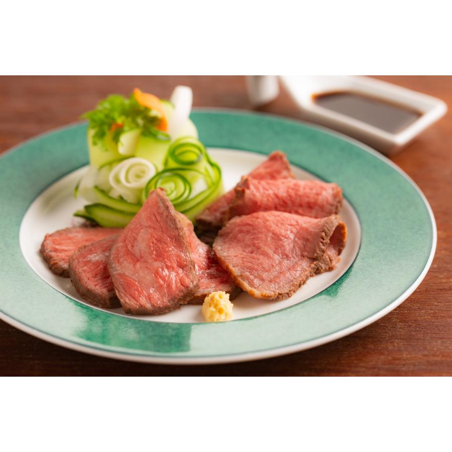 【1月13日出荷】＜ミートステイション＞銘柄牛（松阪・神戸・近江・宮崎）「ローストビーフ」4種セット各130g×２【三越伊勢丹選定】