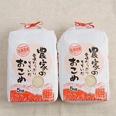 ふるさと納税 留萌市 【令和7年産】白米　10kg(5kg×2)　ななつぼし【北海道留萌産】