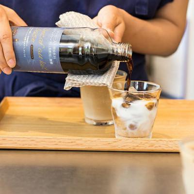 ふるさと納税 和泉市 コーヒー　人気　カフェインレス　デカフェカフェオレベース【無糖】　600ml×6本　　自社焙煎 |  | 01