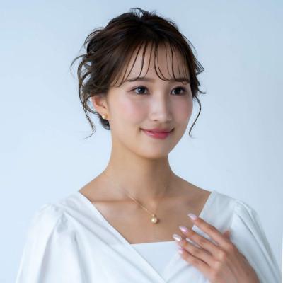 ふるさと納税 神戸市 【久遠】ゴールデンパール(南洋真珠)ダイヤモンド K18 イエローゴールド ペンダントトップ |  | 02