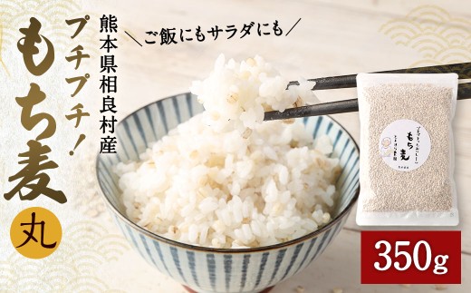 プチプチ！ もち麦 （丸） 350g 麦ごはん サラダ もちむぎ 米 お米 雑穀 ご飯 ごはん 国産
