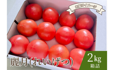 デリシャスファームのトマト(麗月)2キロ箱