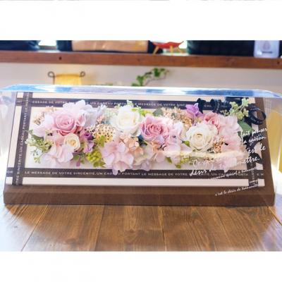 ふるさと納税 小郡市 プリザーブドフラワー ホワイトウッドフレーム ケース付き ピンク[No5354-0403] |  | 03