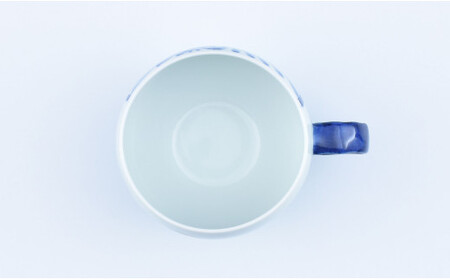 A25-239 まるぶん 有田焼 まるマグ 雲千鳥 ペア2個セット