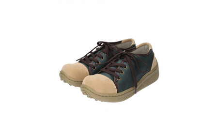 メンズポルカ｜ポルカ｜ネイビー  S【41】(26.0cm) メンズ スニーカー 幅広 甲高 外反母趾 ゆったり 3E 大人気 厚底 靴