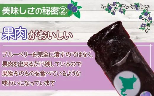 北海道 豊浦町 ブルーベリーシャーベット 10本 シャーベット フルーツ ブルーベリー デザート スイーツ 