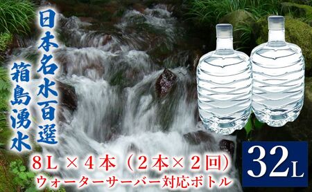 箱島湧水群馬の名水天然水箱島湧水【8L計4本(2本×2回)】
