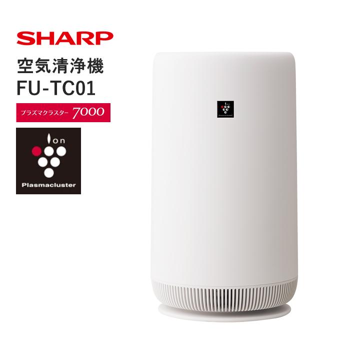 R102　SHARP 空気清浄機 FU-TC01-W（ホワイト系）