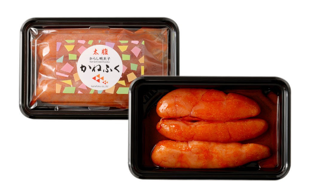 無着色 辛子明太子 3本 （300g）