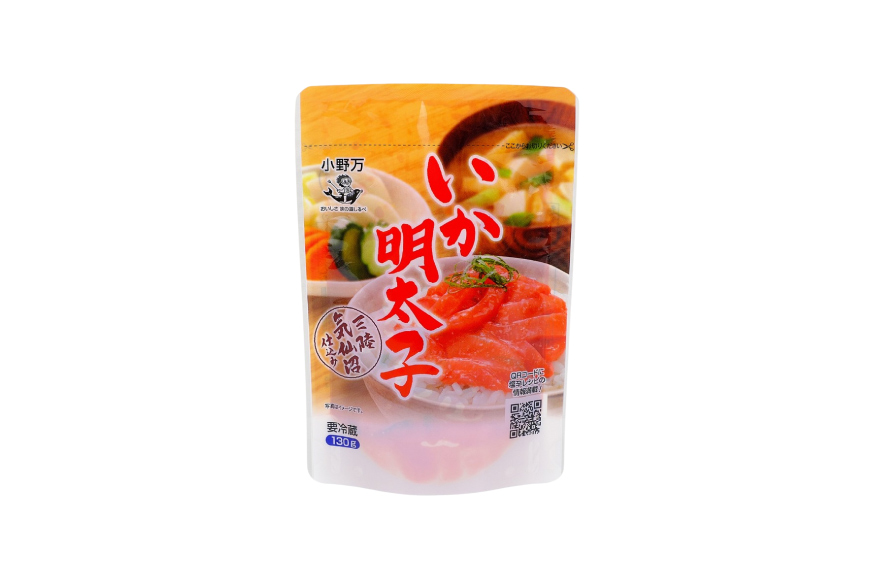 いか明太子 130g 10個セット [小野万 宮城県 気仙沼市 20565711] 魚 魚介類 いか イカ 塩辛 イカ塩辛 イカ明太 いか明太 イカめんたい いかめんたい 明太子 おかず 酒の肴 おつ
