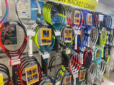 『渋谷区内の店舗限定』ガット張替えチケット1回分[テニスサポートセンター渋谷店]【187001】