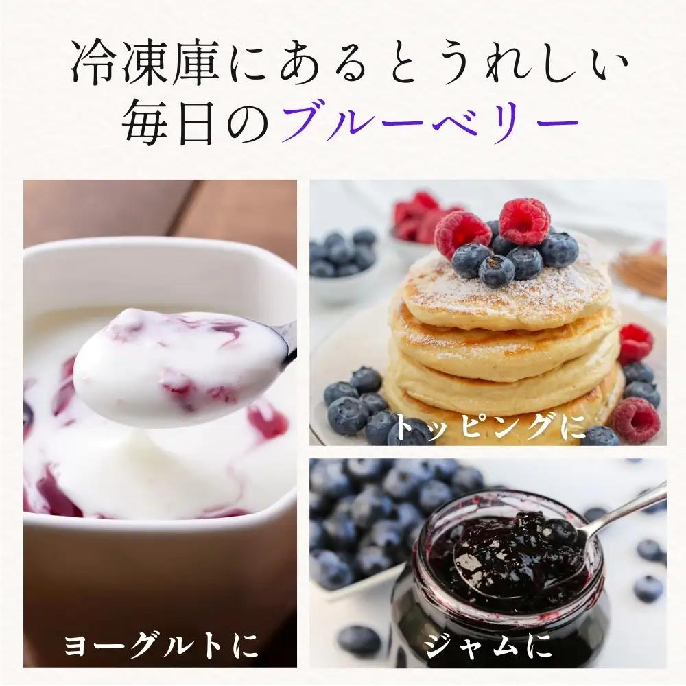 【予約数量限定】ブルーベリー 有機JAS認証 1kg 冷凍 無農薬