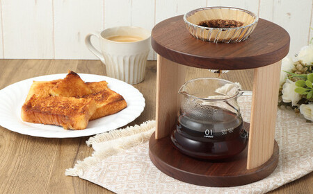 コーヒードリッパースタンド〈ブラックウォールナット〉 | ARAMS（アラムス） M44S26