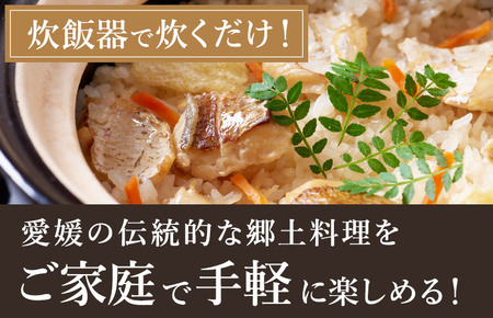 瀬戸内産 鯛めし(２合用)1食セット [VA00440]