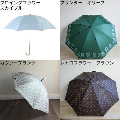 ふるさと納税 小牧市 ジャンプ長傘 日傘 雨傘 晴雨兼用傘(ブロイングフラワー　スカイブルー)[096A18-05] |  | 03