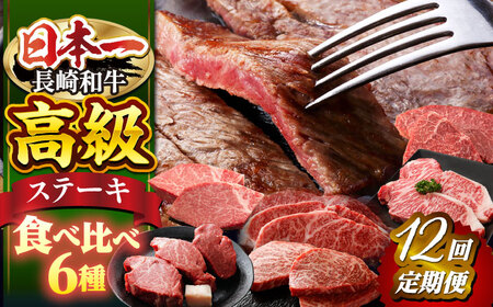 12回定期便 長崎和牛 ステーキ セット＜株式会社 黒牛＞ CBA046 ヒレ ヒレ ヒレ ヒレ ヒレ ヒレ
