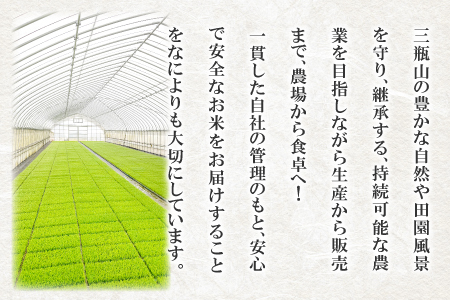 さんべ浮布米（無洗米）定期便（5kg×5回コース）【令和5年産 2023年産 定期便 5回 特別栽培米 コシヒカリ 無洗米 5kg×5回 合計25kg 島根県産 大田市産 減農薬】