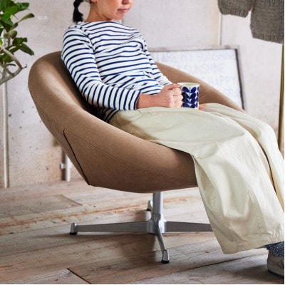 Space Chair 1人掛け(スペースチェア)倉敷帆布 ベージュ【SWOF】【1496086】