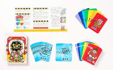 カードゲーム「岐阜あるあるカルタ?ＹＡＯＮＥ?」カードゲーム「七福神めくり」２種セット やおね 簡単 オリジナル 岐阜市/ヨツハシ[ANDD001]