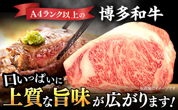 【溢れる肉汁と濃厚な旨味】博多和牛 サーロイン ステーキセット 500g（250g×2枚）＜株式会社MEAT PLUS＞那珂川市 肉 牛肉 黒毛和牛 [GBW002]