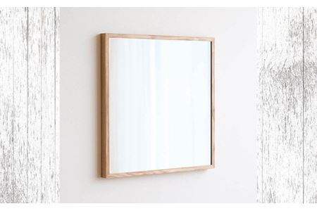 No.623-02 府中市の家具　Mirror SANO　70×70　オーク