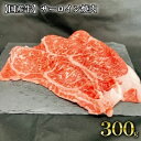 【ふるさと納税】【国産牛】サーロイン焼肉　約300g【牛肉・サーロイン・国産・焼肉・ステーキ・300g】