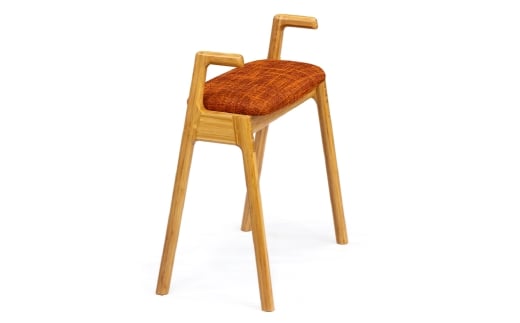 【ラベンダー】アップスツール 髙島屋 約3kg アーム付き スツール 椅子 イス 腰掛 インテリア 家具 岡山県 倉敷市