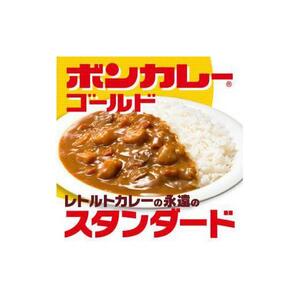 【定期便全3回】ボンカレーゴールド（大辛）30個×3回　計90個