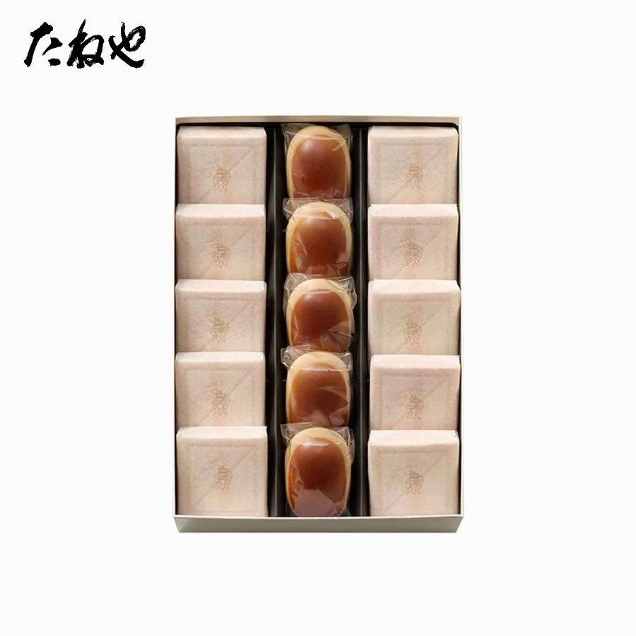 ＜たねや＞栗饅頭5個・斗升最中10個