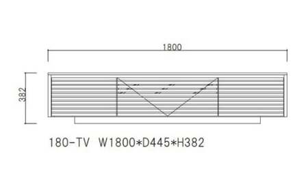 ENN 180 テレビボード WN
