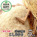 【ふるさと納税】信州 飯綱町産 こしひかり 5kg × 3回 【 3カ月 定期便 】 米澤商店 【 米 新米 お米 精米 コシヒカリ 信州 長野 白米 】【令和6年度収穫分】発送：2024年10月上旬〜 [お届け3回 (**)]