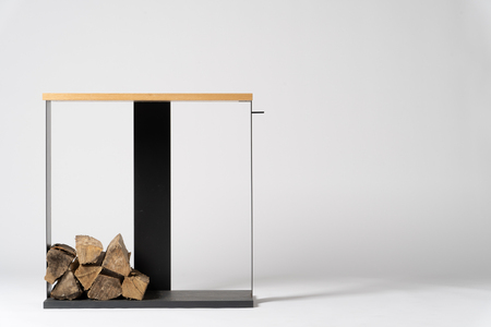 Firewood Shelf 薪棚〈樹種：オーク〉Mサイズ