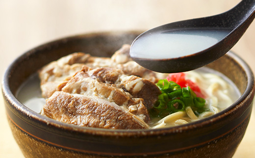 ★沖縄そば金太郎★【食べ比べセット】こだわり２種のスープ食べ比べソーキそば4食セット！【価格改定Y】