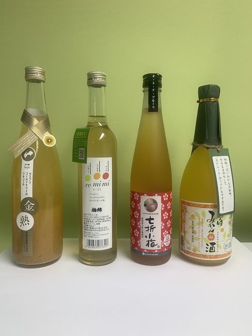 
愛媛県産「果実系リキュール」呑み比べセット 4種 リキュール 果実 焼酎 本格焼酎 初雪盃 酒 お酒 飲み比べ セット 常温 愛媛県 （39）
