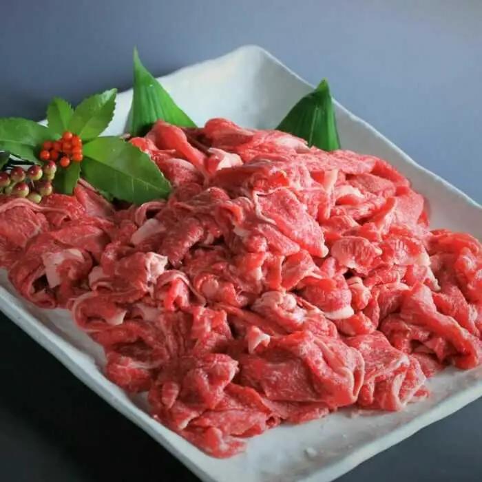 佐賀牛切り落とし 計1kg（500g×2パック） / 佐賀県 / マルフクフーズ [41AOCS074]