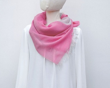 ストール　富士桜工房　KASANE（雪の下）