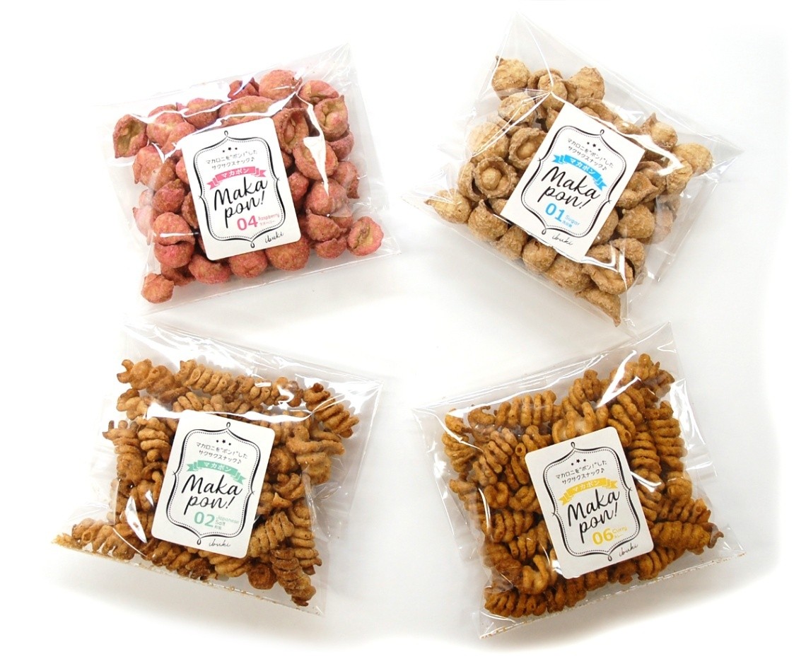 
            【岐阜のお菓子】マカロニのポン菓子「マカポン」セット
          