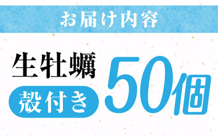 高品質の牡蠣を産地直送！ 【生牡蠣】【着日指定可能】『てつまるかき』牡蠣 殻付き 50個 加熱用 かき 海鮮 海産物 簡単 広島県産 江田島市/有限会社テツマル海産[XCO009]