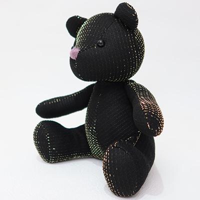 ふるさと納税 桐生市 TIRCOLUMで制作したテディベア「Newえんとくん」(ゴールド) |  | 01