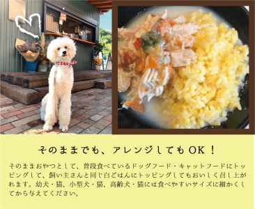 犬猫用ペットフード 4袋（3種類） ワンコとニャンコのご飯 自然食材 安心安全 パウチ レトルト ペット用品