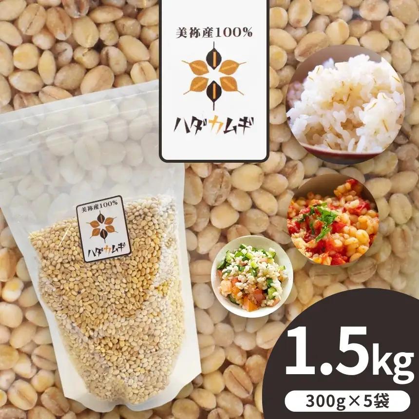 はだか麦 5袋セット ｜ 麦 はだか麦 セット ヘルシーフード 味噌 麦茶 特産品 美祢市 美祢 山口県 山口