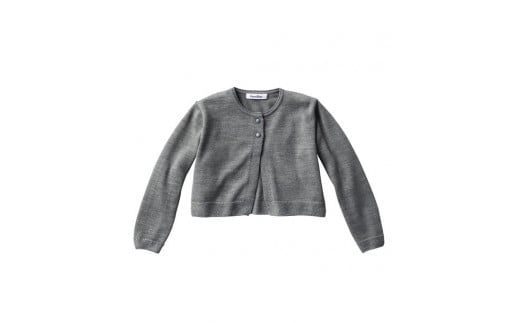 6-157 【ファミリア】ポレロ　毛50％　アクリル50％　※グレー　１２０ｃｍ　ALPEB030-GRY-120