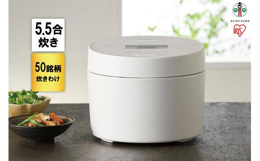 
                  炊飯器 IHジャー炊飯器 5.5合 IH 50銘柄炊き 一人暮らし ひとり暮らし 省エネ 早炊き 五合  炊き分け 保温 ジャー 炊飯器 家電 電化製品 RC-ISA50-W ホワイト
                