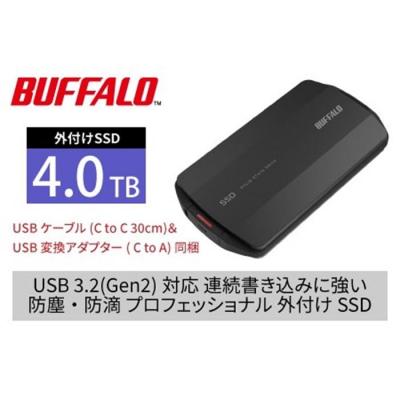 ふるさと納税 名古屋市 バッファローTypeA&amp;C MiniStation SSD 4TB