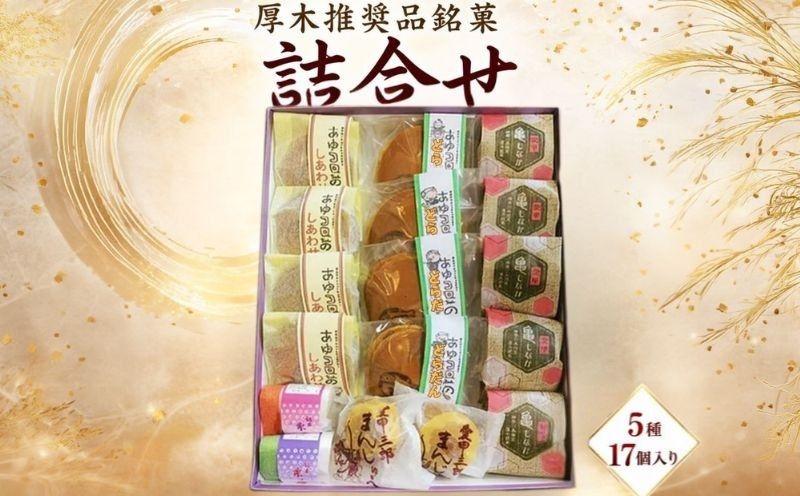 
                  和菓子 幸月堂 厚木推奨品銘菓 詰合せ B  5種 17個入り 最中 モナカ 饅頭 まんじゅう どら焼き どらやき お菓子 菓子 神奈川県 厚木市 和菓子 幸月堂 KGD002
                